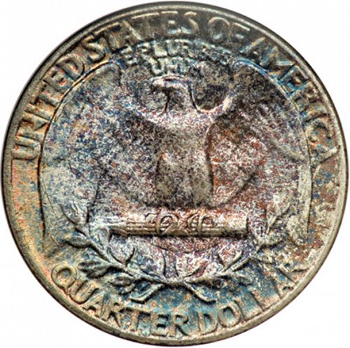25 cent Reverse Image minted in UNITED STATES in 1953 (Washington)  - The Coin Database