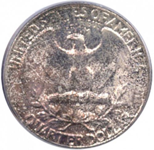 25 cent Reverse Image minted in UNITED STATES in 1956 (Washington)  - The Coin Database