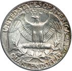 25 cent Reverse Image minted in UNITED STATES in 1958D (Washington)  - The Coin Database
