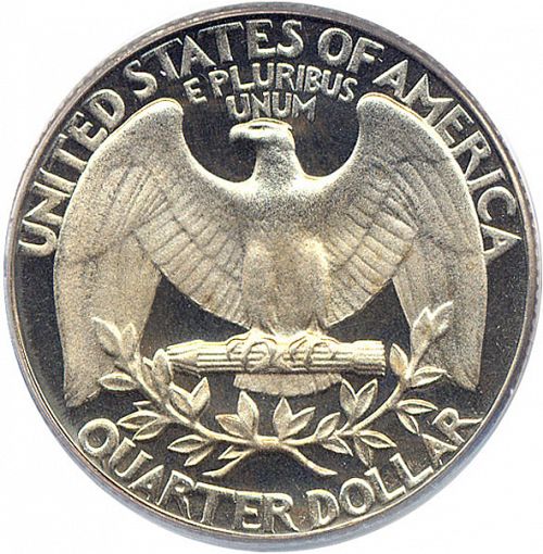 25 cent Reverse Image minted in UNITED STATES in 1973S (Washington)  - The Coin Database