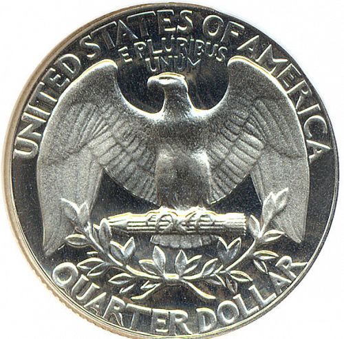25 cent Reverse Image minted in UNITED STATES in 1974S (Washington)  - The Coin Database