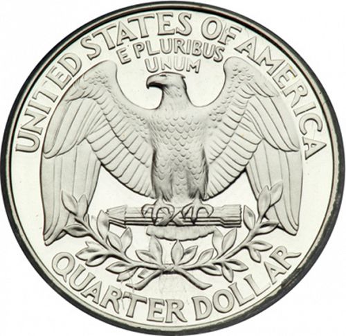 25 cent Reverse Image minted in UNITED STATES in 1995S (Washington)  - The Coin Database