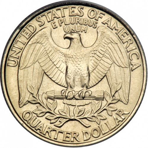 25 cent Reverse Image minted in UNITED STATES in 1996P (Washington)  - The Coin Database