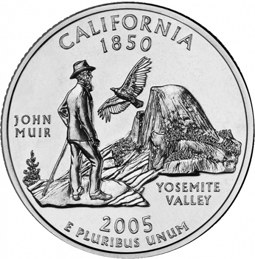 25 cent Reverse Image minted in UNITED STATES in 2005D (California)  - The Coin Database