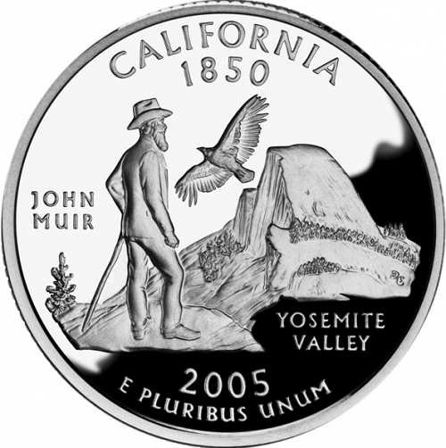 25 cent Reverse Image minted in UNITED STATES in 2005S (California)  - The Coin Database