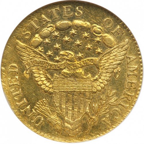 2 dollar 50 Reverse Image minted in UNITED STATES in 1804 (Liberty Cap)  - The Coin Database