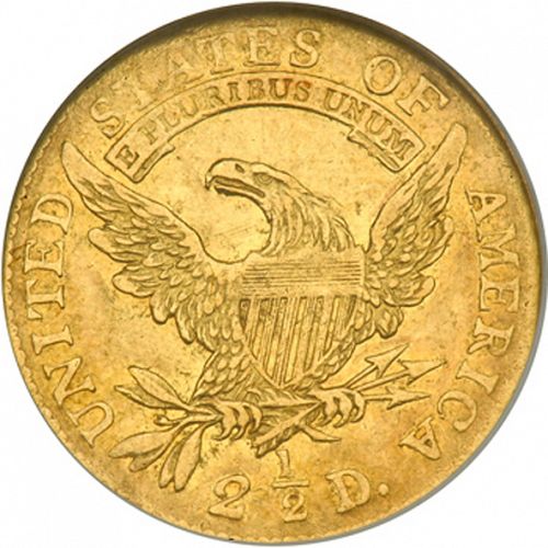 2 dollar 50 Reverse Image minted in UNITED STATES in 1808 (Turban Head)  - The Coin Database