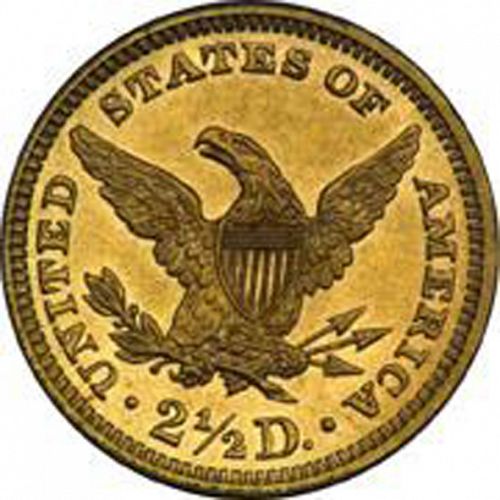 2 dollar 50 Reverse Image minted in UNITED STATES in 1880 (Coronet Head)  - The Coin Database