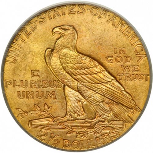 2 dollar 50 Reverse Image minted in UNITED STATES in 1926 (Indian Head)  - The Coin Database