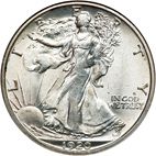 50 cent Obverse Image minted in UNITED STATES in 1920D (Walking Liberty - Mintmark on reverse)  - The Coin Database