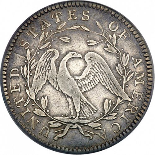 50 cent Reverse Image minted in UNITED STATES in 1794 (Flowing Hair)  - The Coin Database