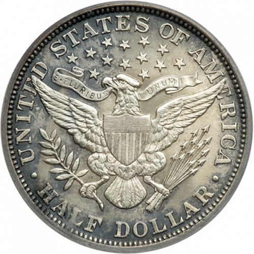 50 cent Reverse Image minted in UNITED STATES in 1892 (Barber)  - The Coin Database