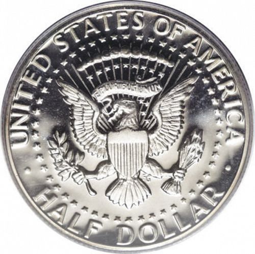 50 cent Reverse Image minted in UNITED STATES in 1973S (Kennedy)  - The Coin Database