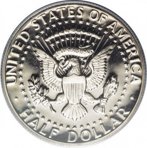 50 cent Reverse Image minted in UNITED STATES in 1974S (Kennedy)  - The Coin Database