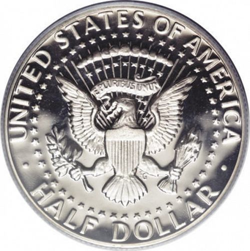 50 cent Reverse Image minted in UNITED STATES in 1979S (Kennedy)  - The Coin Database