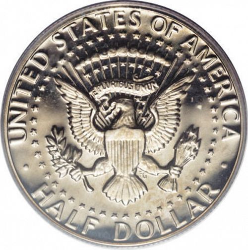 50 cent Reverse Image minted in UNITED STATES in 1981S (Kennedy)  - The Coin Database