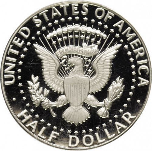 50 cent Reverse Image minted in UNITED STATES in 1983S (Kennedy)  - The Coin Database