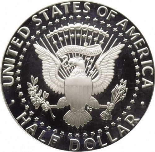 50 cent Reverse Image minted in UNITED STATES in 1992S (Kennedy)  - The Coin Database