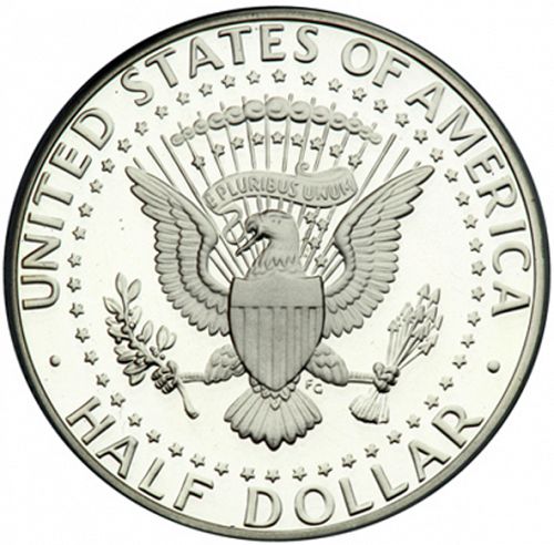 50 cent Reverse Image minted in UNITED STATES in 1995S (Kennedy)  - The Coin Database