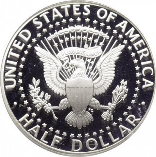 50 cent Reverse Image minted in UNITED STATES in 1996S (Kennedy)  - The Coin Database