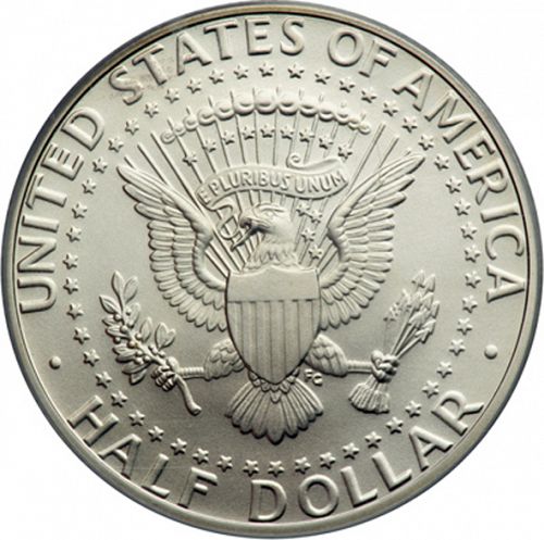 50 cent Reverse Image minted in UNITED STATES in 1998S (Kennedy)  - The Coin Database