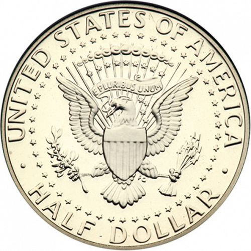 50 cent Reverse Image minted in UNITED STATES in 2002S (Kennedy)  - The Coin Database