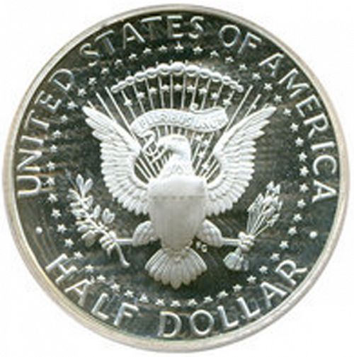 50 cent Reverse Image minted in UNITED STATES in 2003S (Kennedy)  - The Coin Database