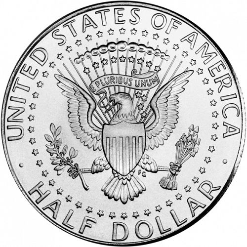 50 cent Reverse Image minted in UNITED STATES in 2009D (Kennedy)  - The Coin Database