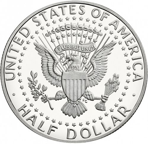 50 cent Reverse Image minted in UNITED STATES in 2013S (Kennedy)  - The Coin Database