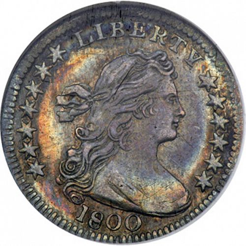 5 cent Obverse Image minted in UNITED STATES in 1800 (Draped Bust - Heraldic-eagle reverse)  - The Coin Database