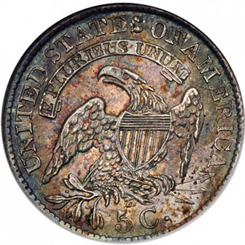 5 cent Reverse Image minted in UNITED STATES in 1833 (Libery Cap)  - The Coin Database