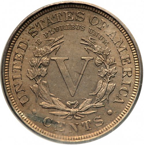 5 cent Reverse Image minted in UNITED STATES in 1911 (Liberty)  - The Coin Database