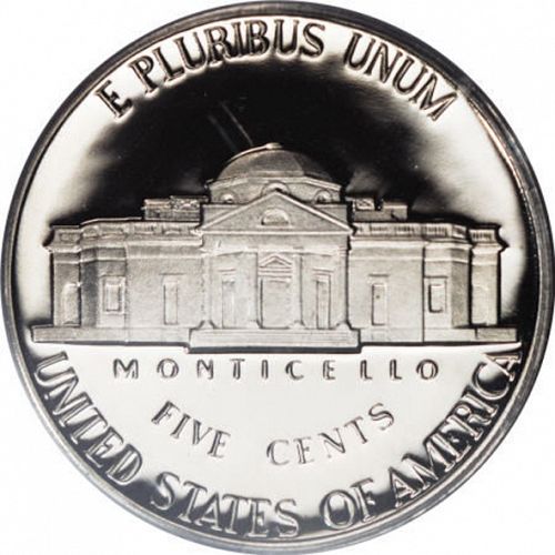 5 cent Reverse Image minted in UNITED STATES in 1979S (Jefferson)  - The Coin Database