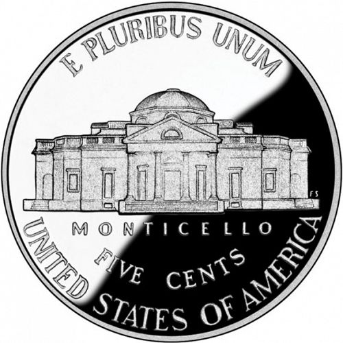 5 cent Reverse Image minted in UNITED STATES in 2011S (Jefferson - New Obverse)  - The Coin Database