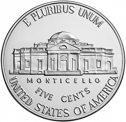5 cent Reverse Image minted in UNITED STATES in 2017D (Jefferson - New Obverse)  - The Coin Database