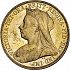 Obverse thumbnail for Sovereign from 1899