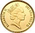 Obverse thumbnail for Half Sovereign from 1987