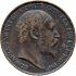 Obverse thumbnail for 1902-10 - Edward VII British Farthing minted in London