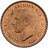 Obverse thumbnail for 1937-52 - George VI British Farthing minted in London