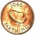 Reverse thumbnail for 1937-52 - George VI British Farthing minted in London