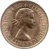 Obverse thumbnail for 1953-70  -  Elizabeth II British Penny minted in London