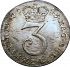 Reverse thumbnail for Threepence from the United Kingdom