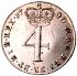 Reverse thumbnail for Fourpence from the United Kingdom
