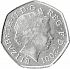 Obverse thumbnail for 50p from 2001