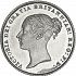 Obverse thumbnail for Sixpence from 1860