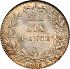 Reverse thumbnail for Sixpence from 1875