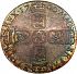Reverse thumbnail for Sixpence from 1700