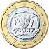 Obverse thumbnail for 2002 1 € from Greece