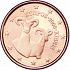 Obverse thumbnail for 2008 1 ct. from Cyprus