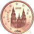 Obverse thumbnail for 2010 1 ct. from Spain